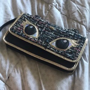 Juicy Couture wristlet clutch